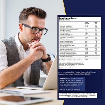 Ageless Brain Supplements for Memory and Focus 1000 MG | Cognitive Improvement | Formulated with Clinically Studied Ingredients | Support Mental Clarity & Neuro Health | Vitamin B6, B12, 60 Capsules Ageless Foundation LaboratoriesBuy Supplements Australia