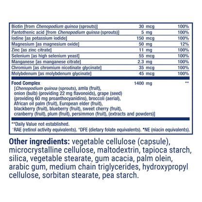 Life Extension Whole Food Multivitamin, Plant-derived Vitamin D3, A, B, C & E, Plus Minerals, Plant extracts, Stay Healthy from Head to Toe Life ExtensionBuy Supplements Australia