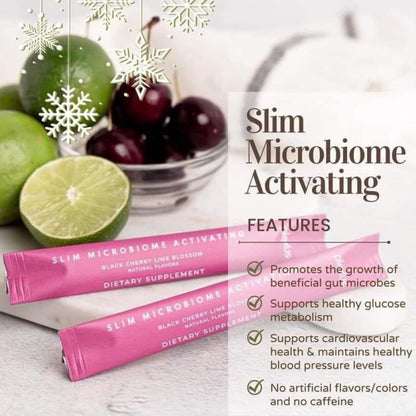 Plexus Slim MicroBiome Activating Black Cherry Lime Blossom, Dietary Supplements GenericBuy Supplements Australia