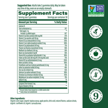 Megafood, Multivitamin Mens Wild Blueberry Gummy, 60 Count MegaFoodBuy Supplements Australia