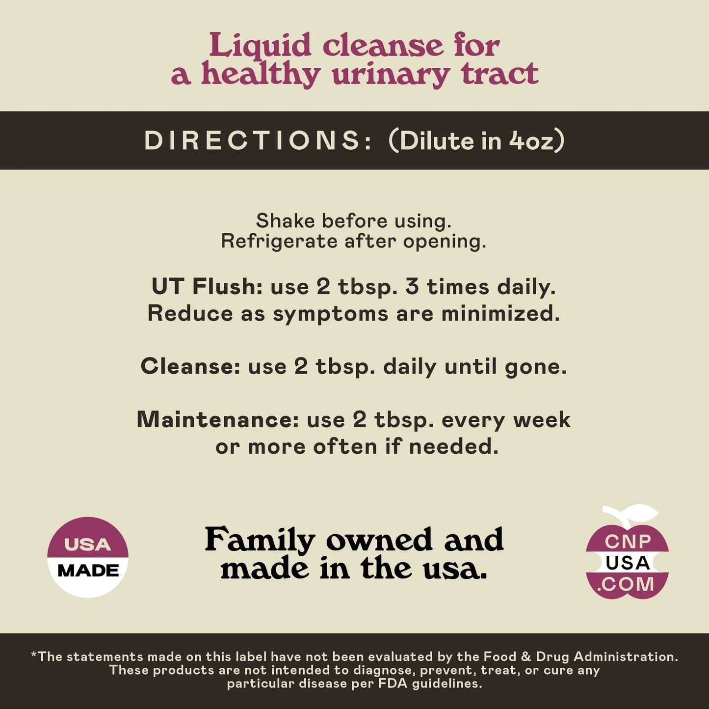 Complete Natural Products Urinary Tract Complete 8oz - Liquid Supplement for a Urinary Tract Cleanse, Defense, Health, and Treatment with Organic Cranberry & Organic D-Mannose Complete Natural ProductsBuy Supplements Australia