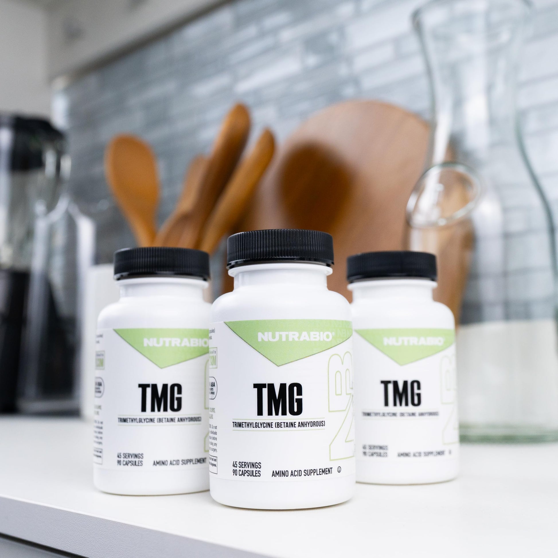 NutraBio TMG Supplements Betaine Anhydrous 500mg Capsules, Trimethylglycine Homocysteine Support NutraBioBuy Supplements Australia