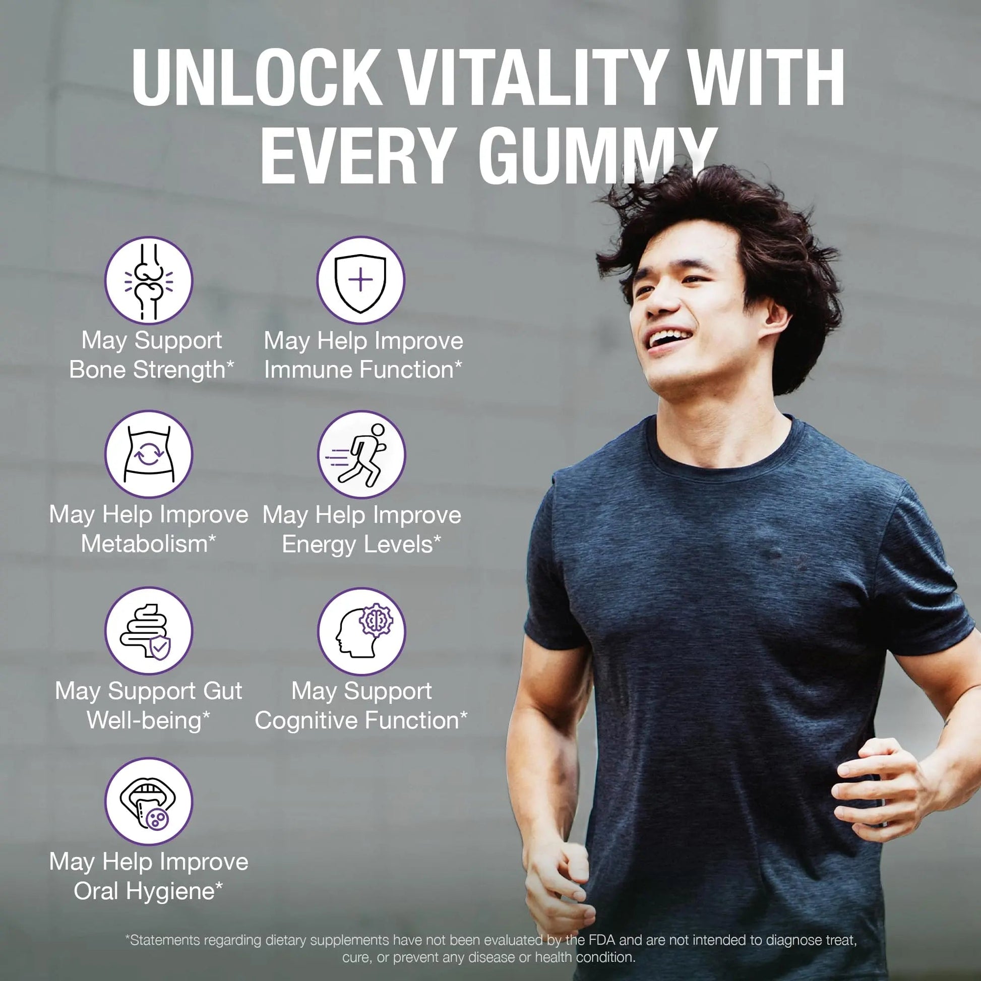 Pure By Nature Mega Multi Gummies, Multivitamin Gummies for Women & Men, Kids Multivitamin Gummies with A, D2, C, E, K, Biotin Pure By Nature