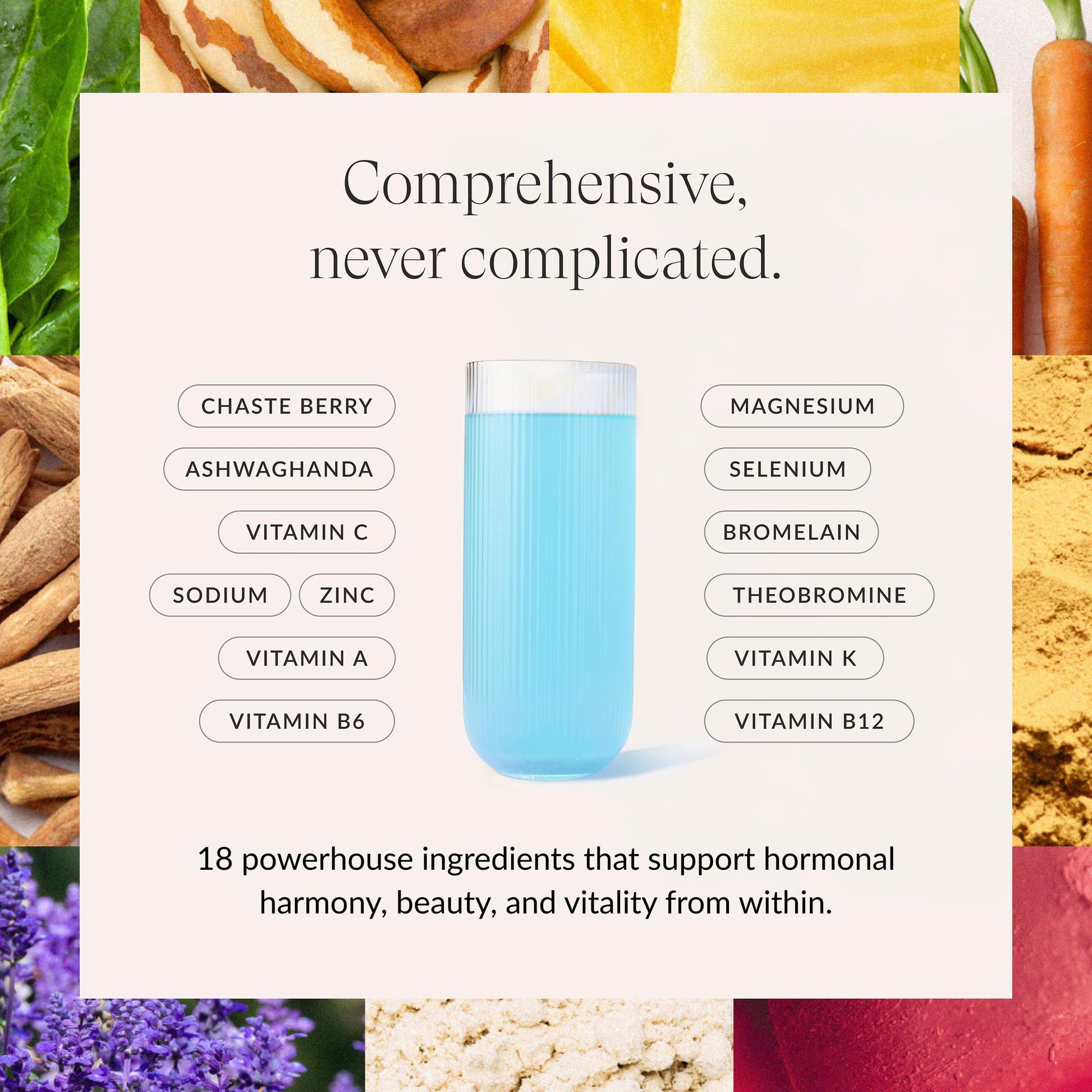 Beam Glow & Kids Wellness Bundle, Hormone Support for Women with Inositol & Ashwagandha, Superfood Powder with Fruits & Veggies for Kids' Growth & Immune Health BeamBuy Supplements Australia