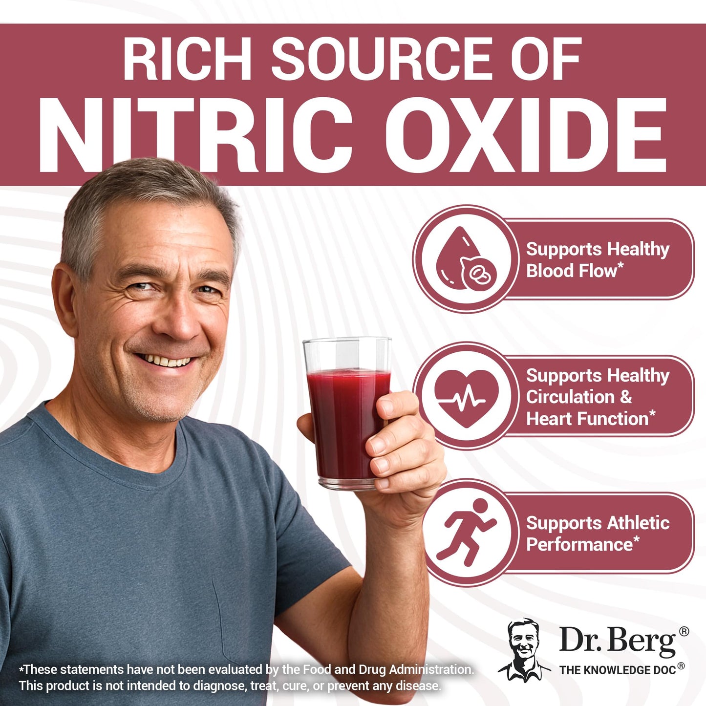 Dr. Berg Raw Organic Beet Powder from Real Earth-Grown Beets – USDA Certified Organic Beet Root Powder to Support Nitric Oxide Levels, Energy