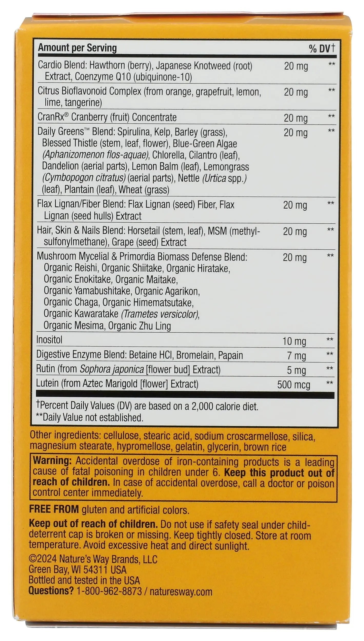 Natures Way Alive! Once Daily Womens, 60 CT Nature's Way