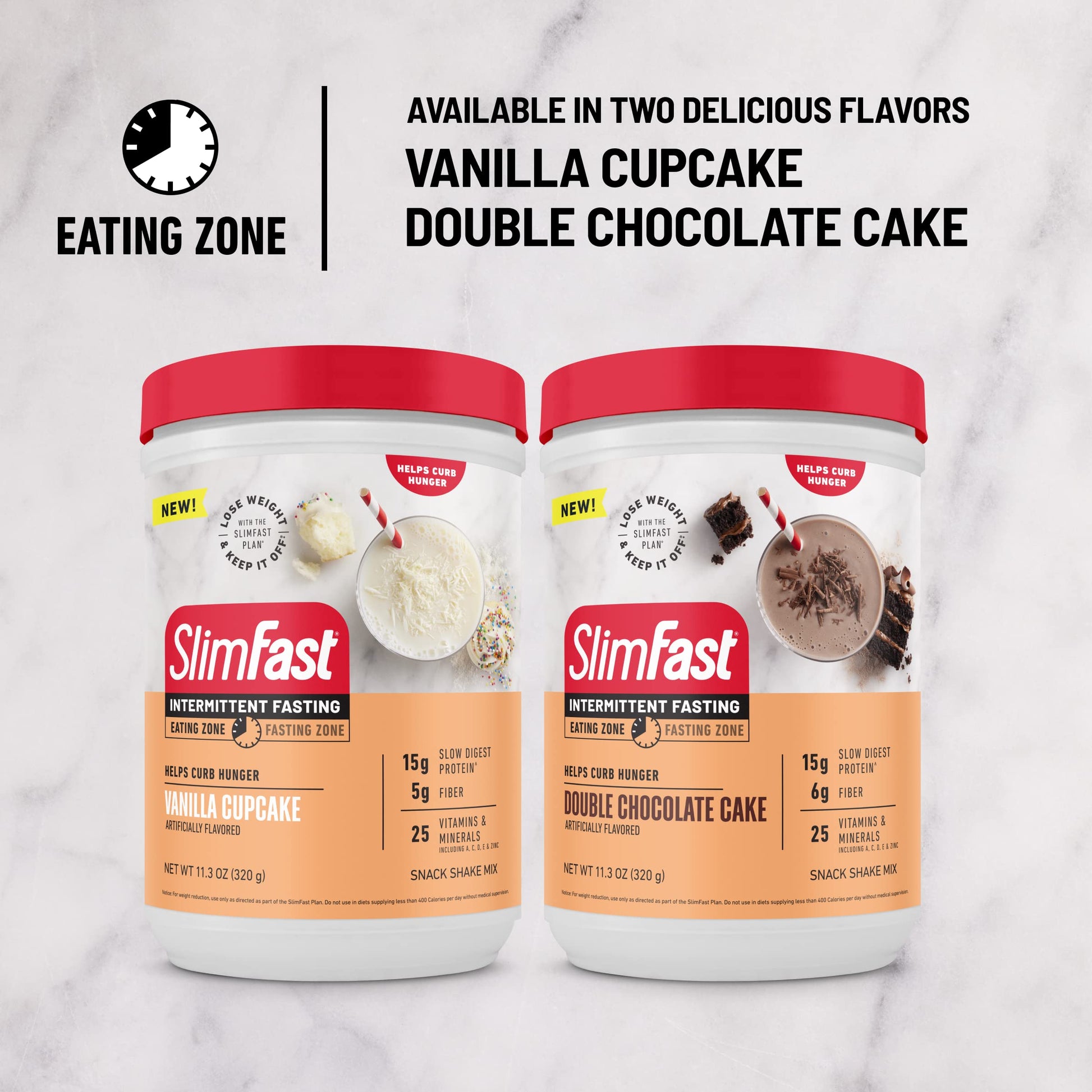 SlimFast Intermittent Fasting, Casein Protein Powder, Biotin with Vitamin & Mineral Bend SlimFastBuy Supplements Australia