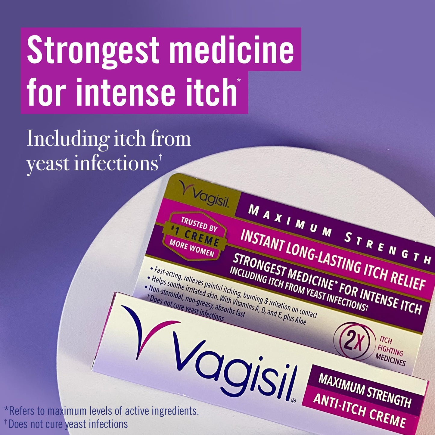 Nature's Way Probiotic Pearls for Women & Vagisil Maximum Strength Feminine Anti-Itch Cream Nature's WayBuy Supplements Australia