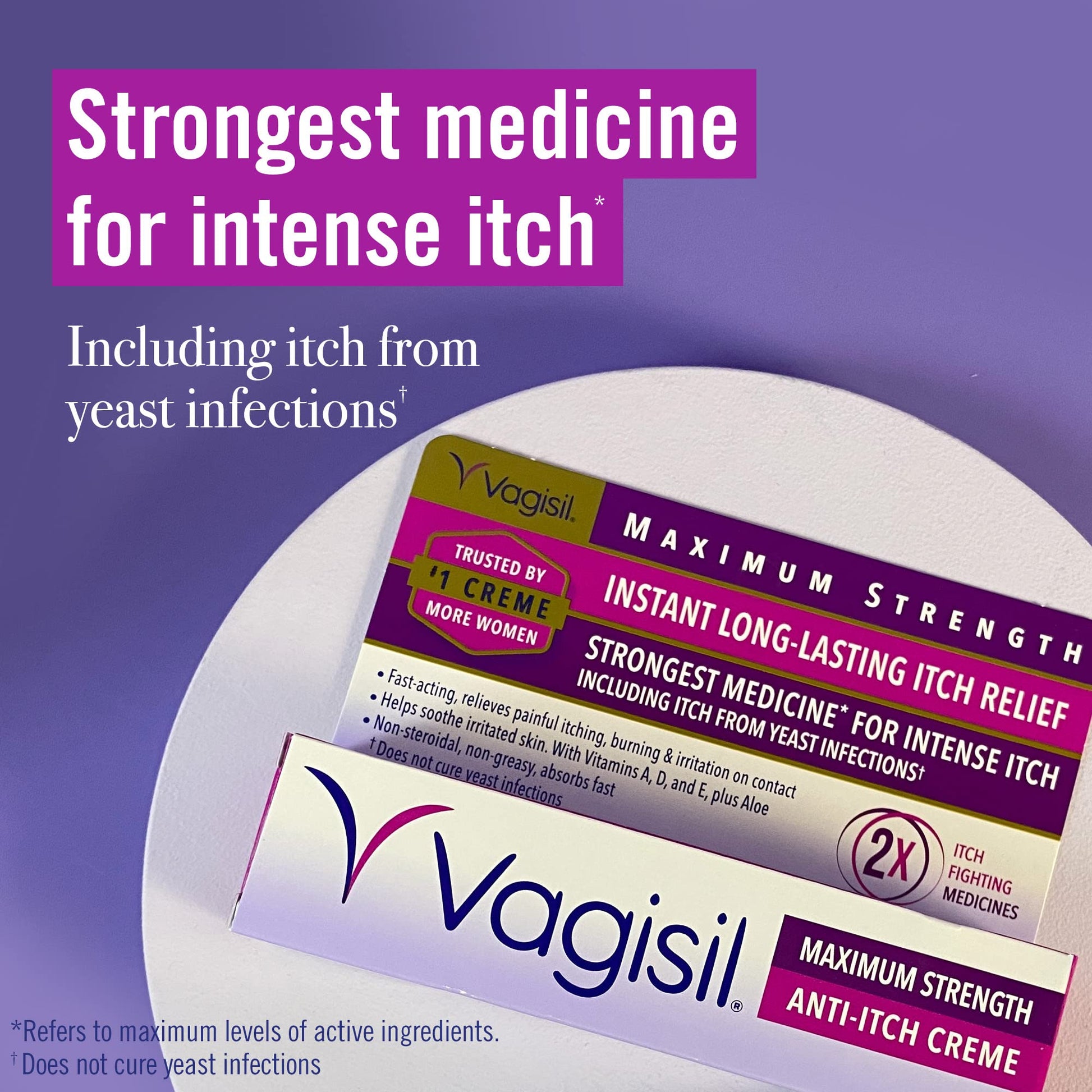 Nature's Way Probiotic Pearls for Women & Vagisil Maximum Strength Feminine Anti-Itch Cream Nature's WayBuy Supplements Australia