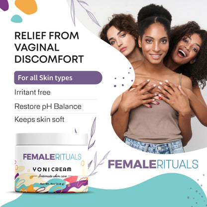 FEMALE RITUALS Vulva Moisturizing Cream - Vulva Care Balm - Clinically Tested Vaginal Moisturizer FEMALE RITUALSBuy Supplements Australia