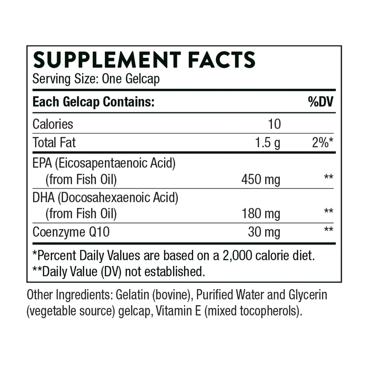 THORNE - Daily Nutrients Bundle - Multivitamin Elite and Omega-3 with CoQ10-30 to 90 Servings THORNE