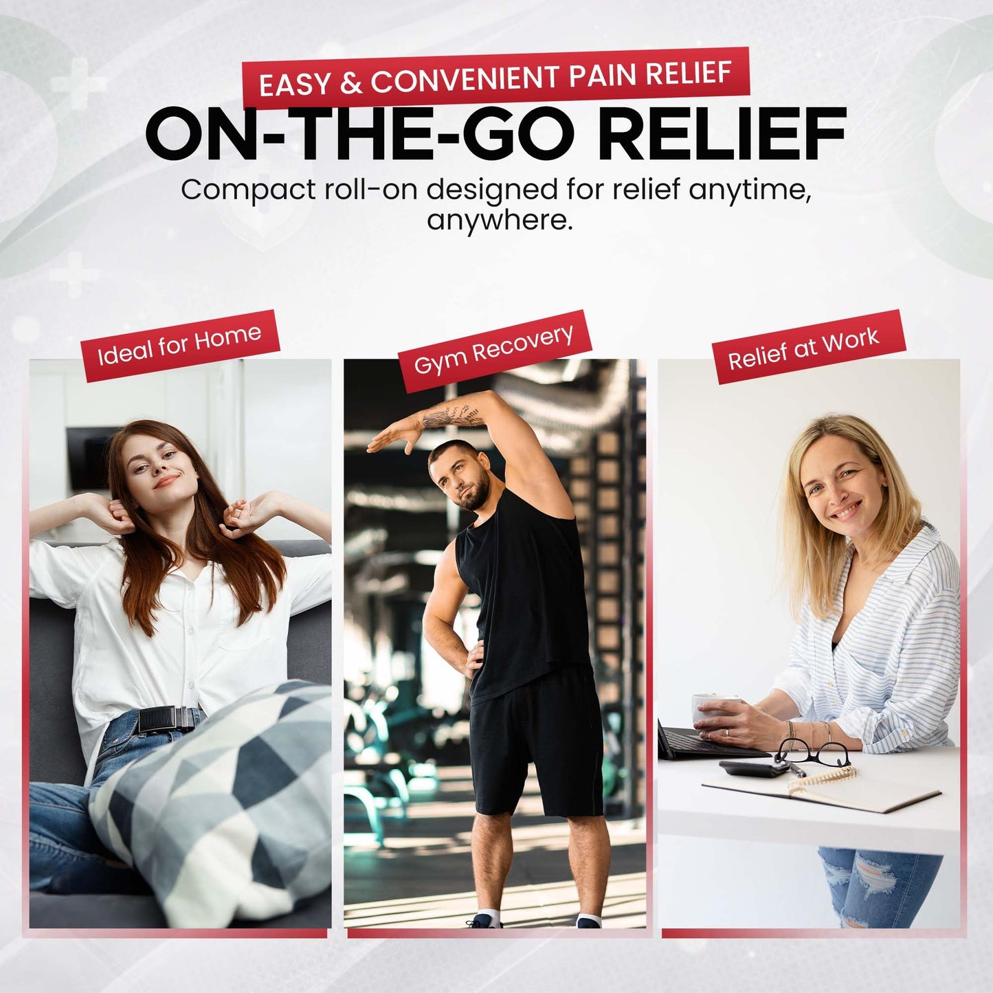 BIO-RELIEF +CH Pain Relief Roll On w 10% Methanol | Highly Effective, Cool & Topical Pain Relief Extra Strength for Arthritis,Muscle,Joint & Back | Easy Roll On Maximum Strength, Made in USA Scientific Solutions GlobalBuy Supplements Australia