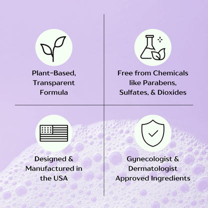 Violet Vibes Ultra-Gentle Feminine Wash | pH-Balancing, Nourishing, Odor-Control Violet VibesBuy Supplements Australia