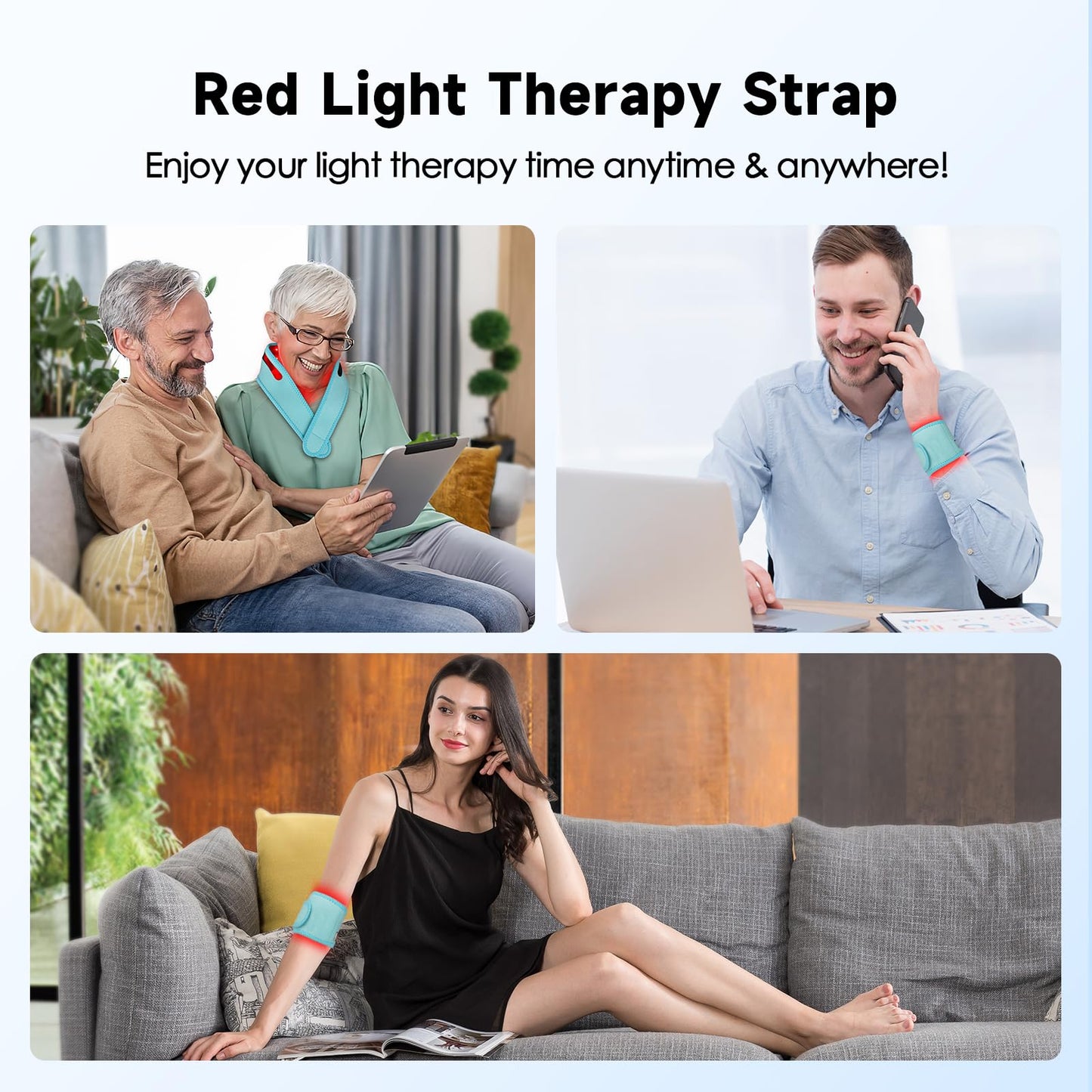 Red Light Therapy for Neck, Yasinaner Red Infrared Light Therapy Pad for Neck 660nm Red Light yasinanerBuy Supplements Australia