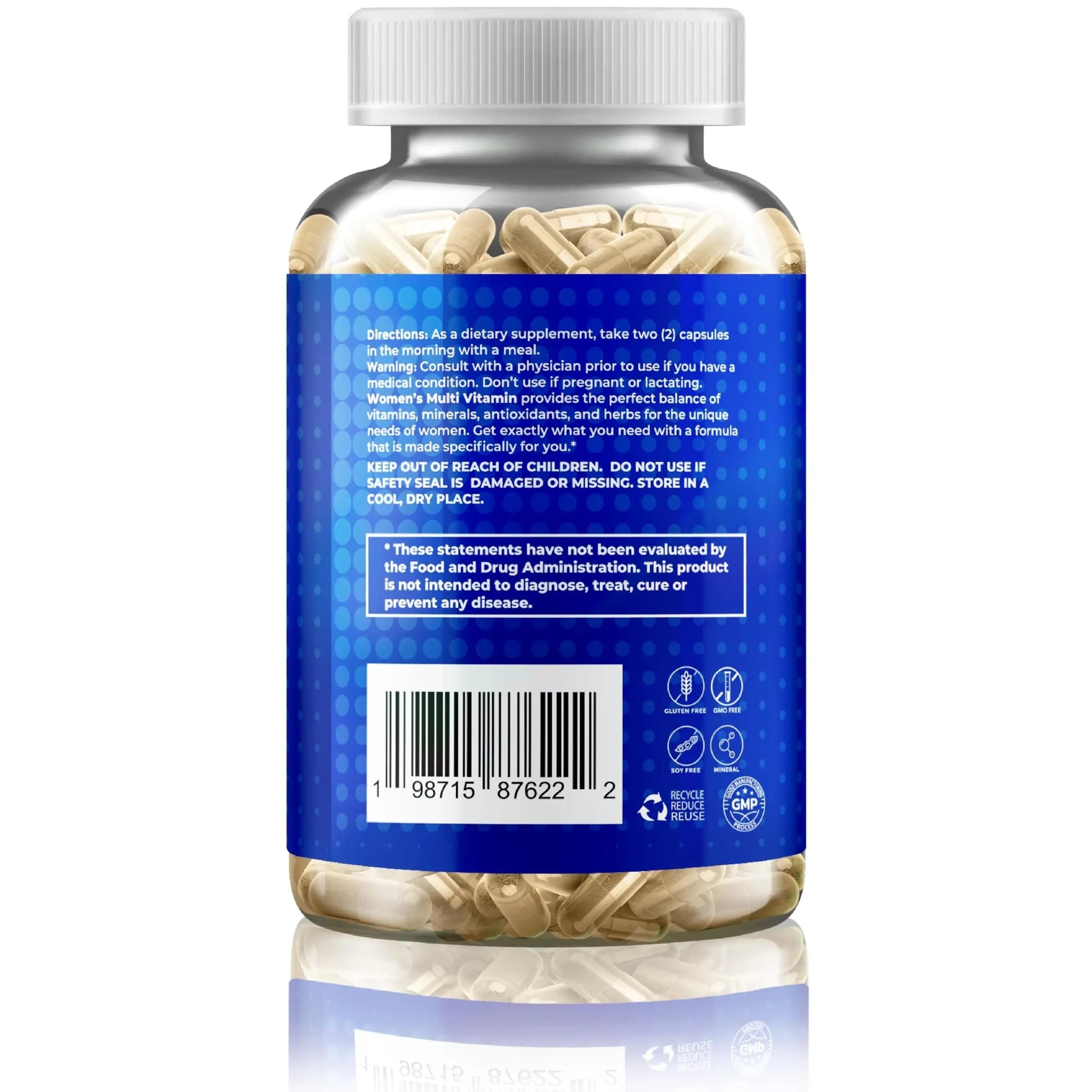 Gusevit 35-in-1 Men's Multivitamins for Immune Support, Stamina & Energy Boost | Men's Health Supplement with Vitamins & Antioxidants | Gusevit