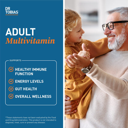 Dr. Tobias Adult Multivitamin for Women & Men, Energy & Immune Support from 42 Fruits Dr. TobiasBuy Supplements Australia