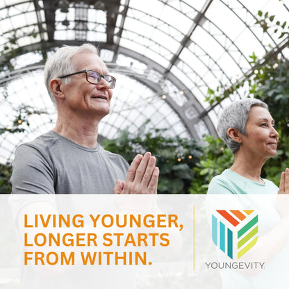 Youngevity Beyond Tangy Tangerine 2.0 Citrus Peach Ultimate Multi-Vitamin & Mineral Complex - Made with Natural & Whole Foods | 8,000 ORAC | 2 Canisters Youngevity