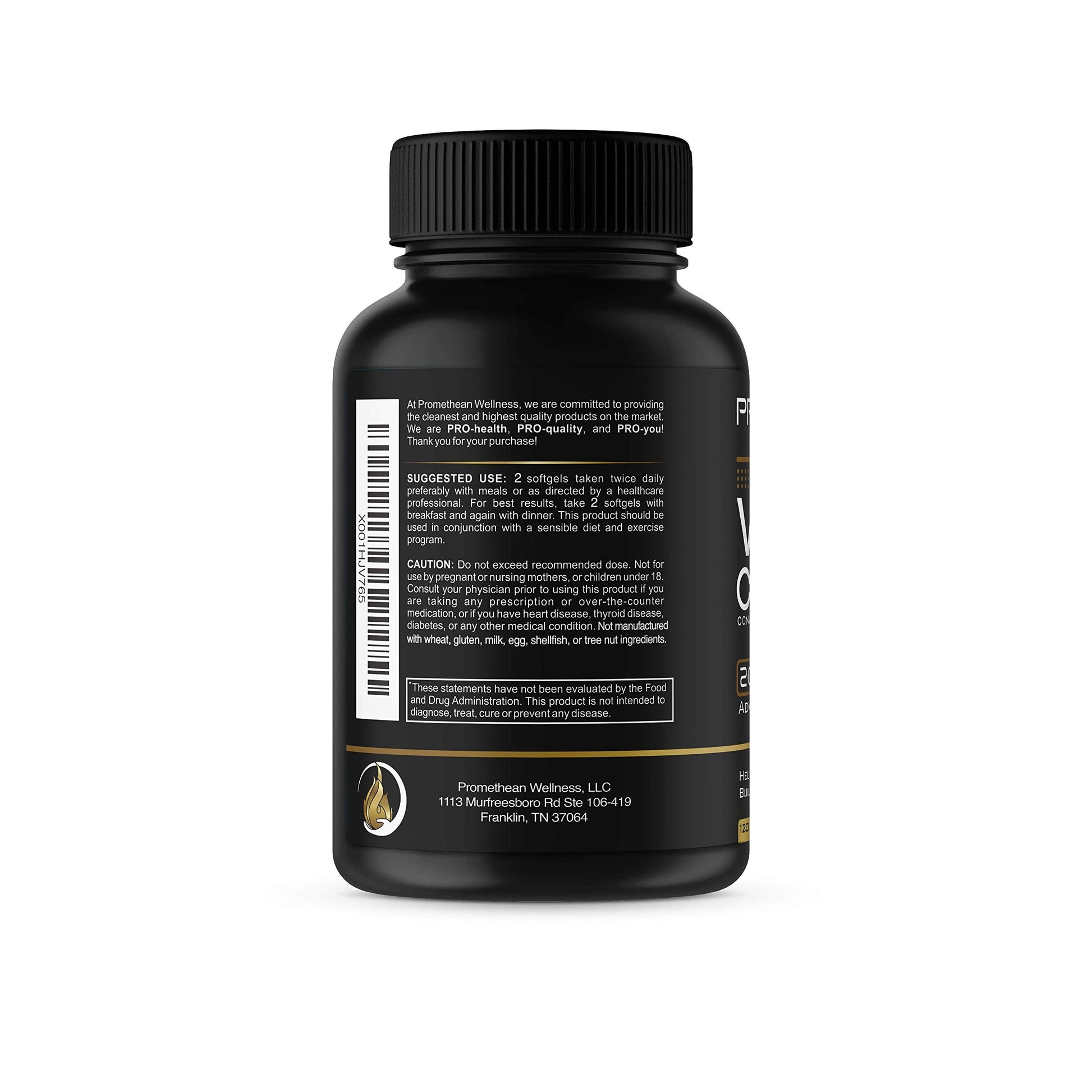 Vegan CLA Pro 2000 mg Pure Premium CLA Safflower Oil Conjugated Linoleic Acid Best Promethean WellnessBuy Supplements Australia