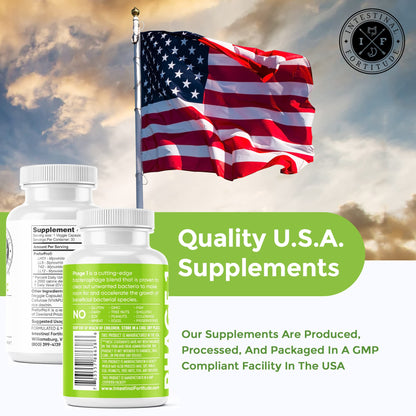 Intestinal Fortitude Phage 1 - Ultimate Gut Health Supplement, Total Restore Intestinal Defense, Patented Bacteriophage Blend for Gut Support, Digestive & Immune System Health, Destroy Bad Bacteria Intestinal FortitudeBuy Supplements Australia
