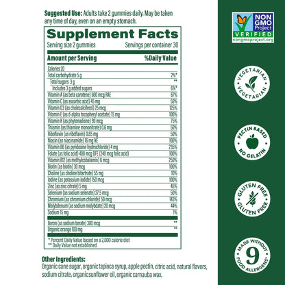 MegaFood Women's Multi - Multivitamin for Women - Gummy Vitamins - Vitamin C, Vitamin D, Zinc, Vitamin B12 & Choline - Immune Support & Bone Health MegaFoodBuy Supplements Australia