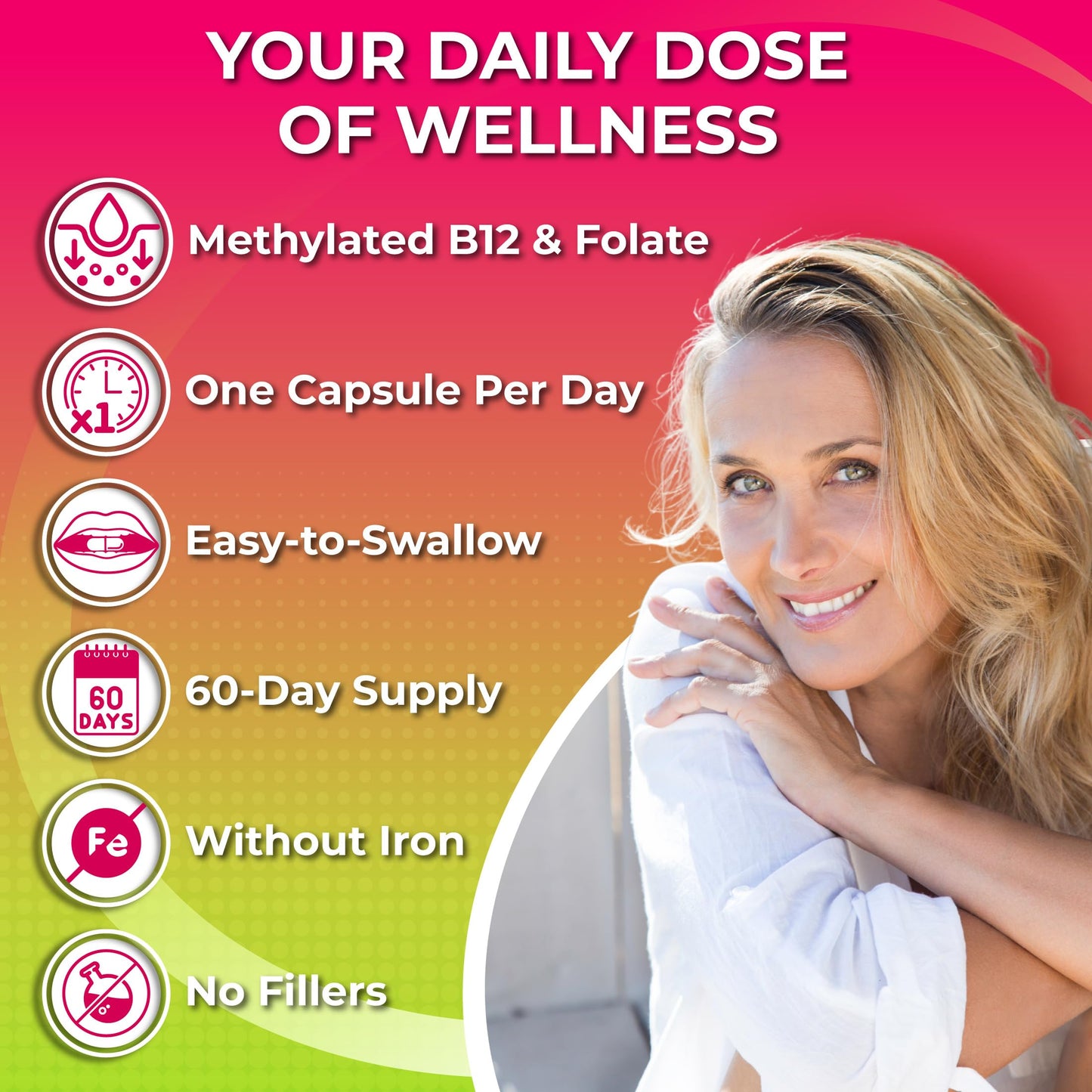 Women's Daily Multivitamin 50 Plus - Vegan Methylated Multivitamin for Women 50 and Over with Biotin, Organic Superfoods & Lutein SUPPLEMENTS STUDIOBuy Supplements Australia