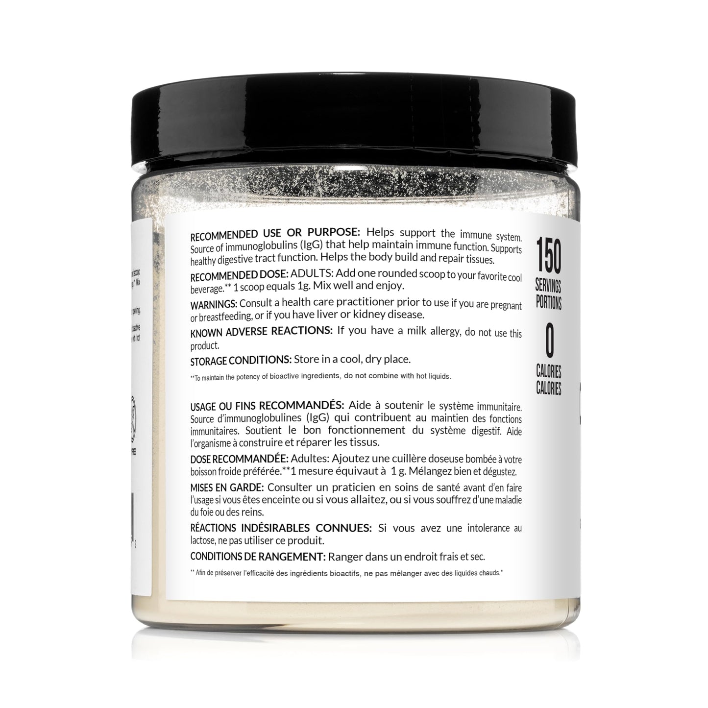 NAKED Colostrum Powder – 100% Grass-Fed Bovine Colostrum Supplement from US Farms | Tested at 20%+ IgG | Gut Health, Immunity, Recovery & Skin Support - 150 Servings NAKEDBuy Supplements Australia