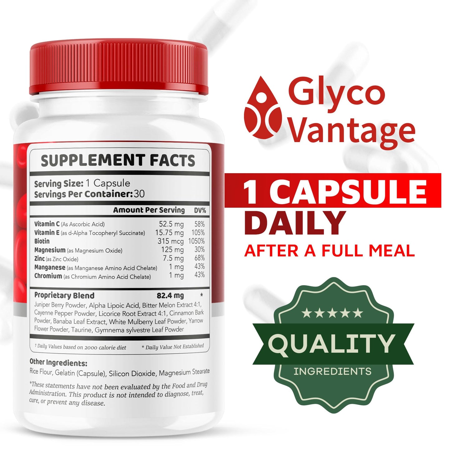 (2 Pack) Glyco Vantage Glyco Optimizer, Glyco Vantage, Glyco Vantage Capsules, Glyco Vantage Joint Optimizer, GlycoVantage Glyco Optimizer Pills, Glyco Vantage Support, 60 Capsules For 2 Months LIVORKABuy Supplements Australia