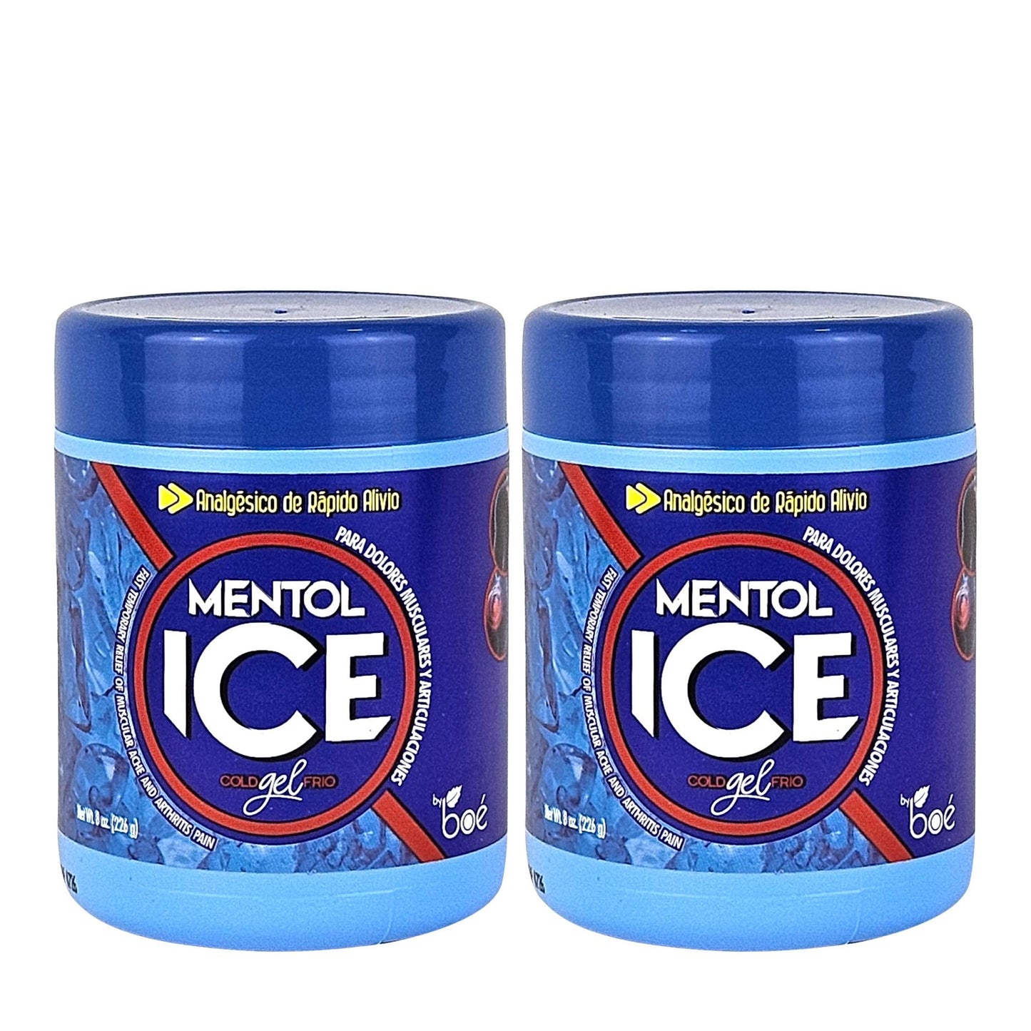 BOÉ COSMETICS Mentol Ice Cold Gel 8 oz (2 Pack) Pain Relief Gel for Muscles & Joints – Fast-Acting Analgesic for Arthritis, Back Pain, Cramps, Sprains & Headaches – Non-Greasy & Quick Absorption BOÉ COSMETICSBuy Supplements Australia