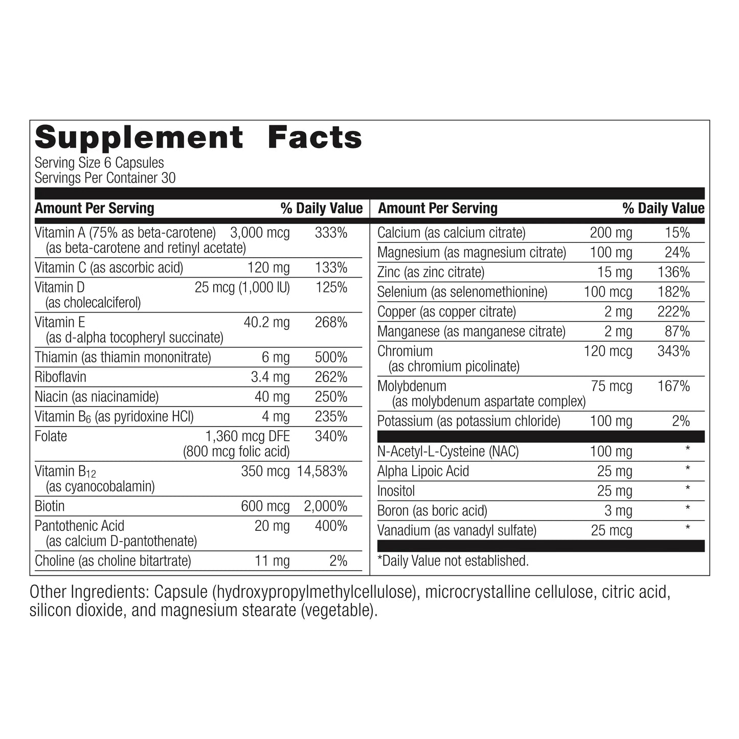 Bariatric Advantage Multi Formula without Iron, High Potency Daily Multivitamin for Bariatric Surgery Patients Bariatric Advantage