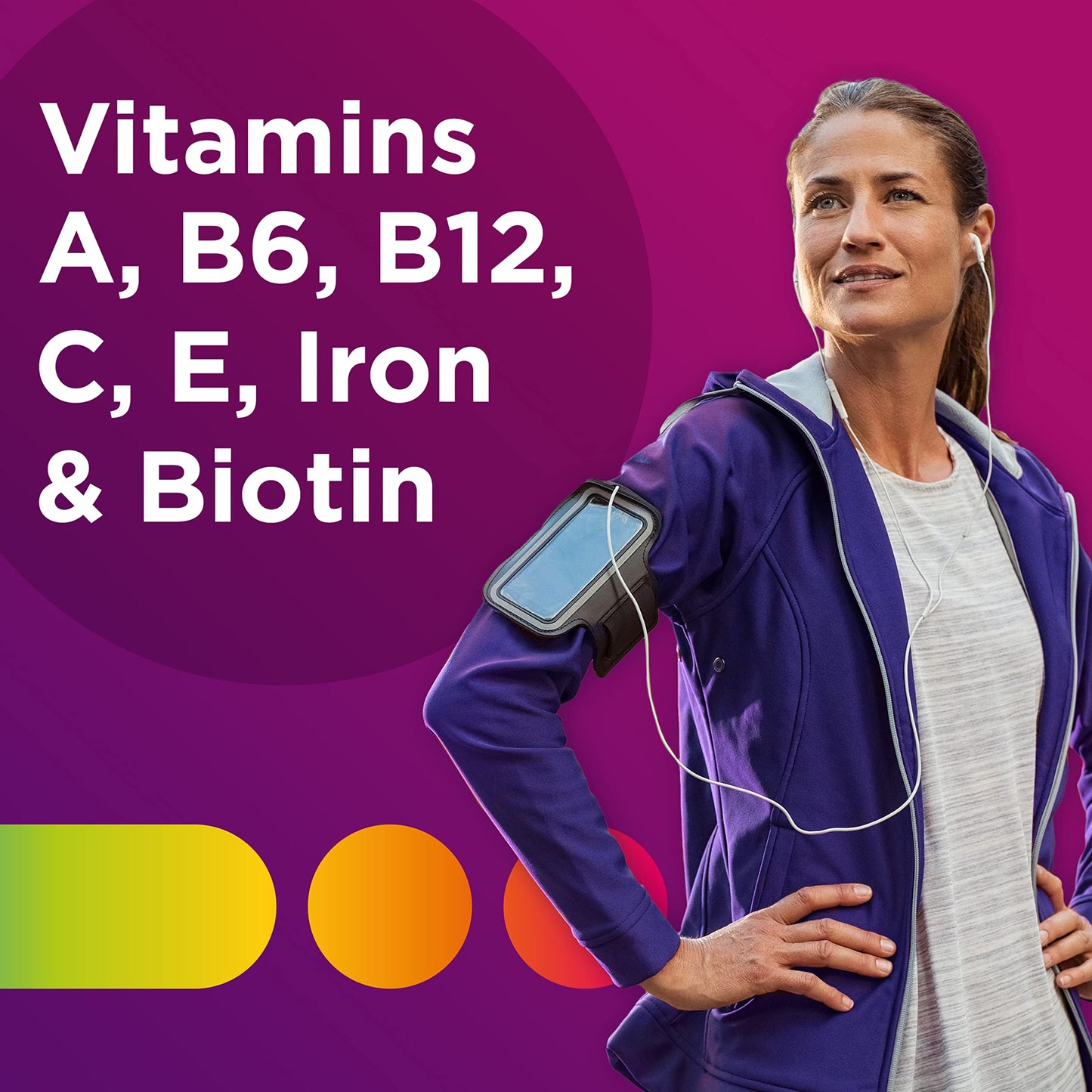 Centrum Multivitamin Tablet for Women, Multivitamin/Multimineral Supplement with Iron, Vitamin D3, B Vitamins and Antioxidant Vitamins C and E CentrumBuy Supplements Australia
