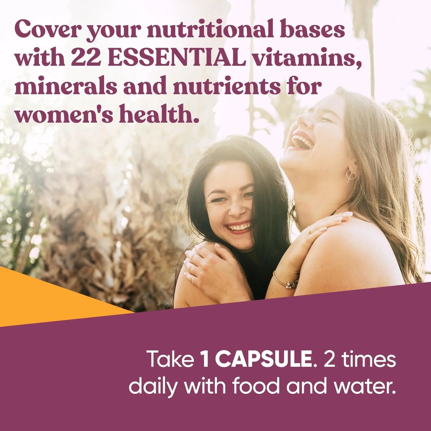 Next Gen Multivitamin for Women – 22 Optimized Vitamins for Immunity, Beauty, Brain, Energy, Bones and Heart – Vitamin C, D, E, K, Iron, B6 and DHA Eu Natural