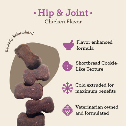 Dr. Joseph's VetPro Complete Dog Hip & Joint Supplement for Arthritis Pain Relief – High-Strength Glucosamine & Chondroitin Chews for Senior Dogs – Vet Formulated Daily Treats, Chicken Flavor, 120 Ct VetPro CompleteBuy Supplements Australia