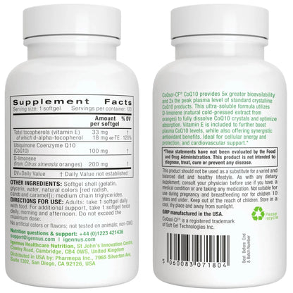Multivitamin & Minerals for Women + High Absorption CoQ10 100mg 120 Softgels Energy Bundle, Sustained Release Advanced Multivitamin Igennus Healthcare NutritionBuy Supplements Australia