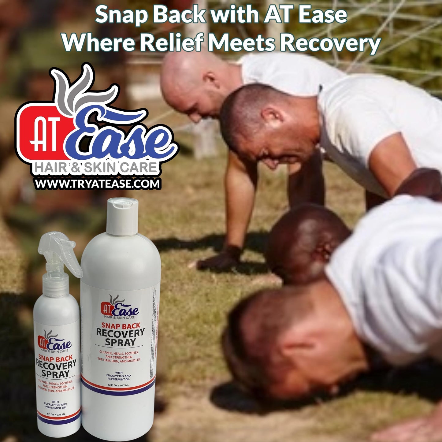 AT Ease Snap Back Recovery Muscle Spray AT EaseBuy Supplements Australia