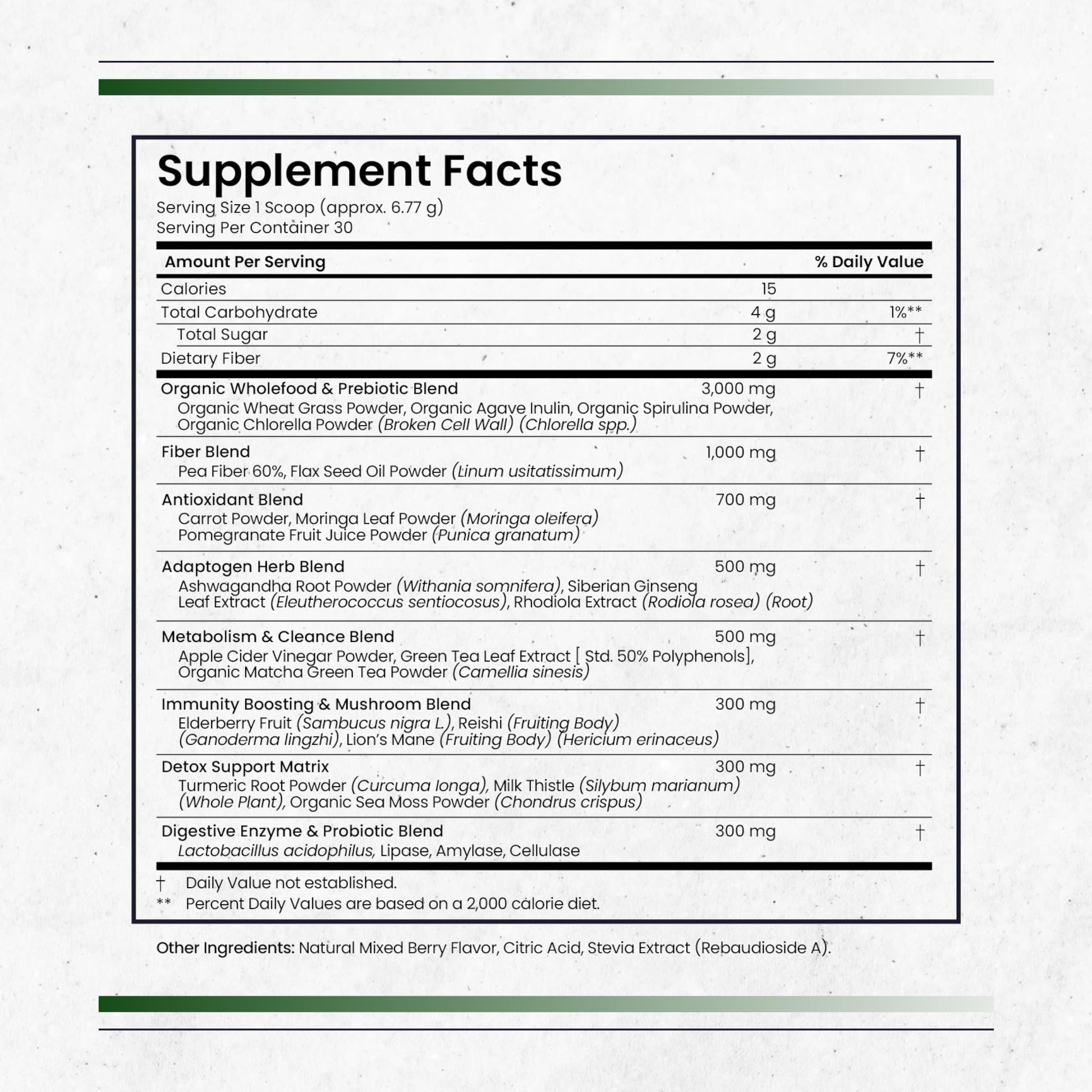 Nature's Pure Blend Super Greens Powder – Organic Greens Superfood Powder Supplements for Green Juice & Smoothie – Probiotic - Drink Mix for Energy Wellness and Digestion (Matcha Flavor, 30 Servings) Nature's Pure BlendBuy Supplements Australia