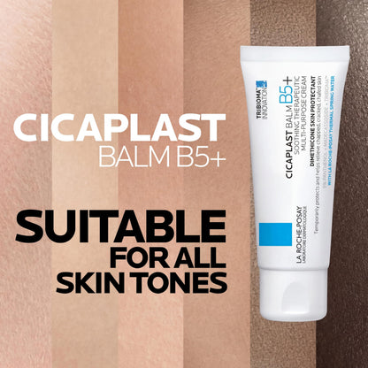 La Roche-Posay Cicaplast Balm B5, Healing Ointment and Soothing Therapeutic Multi Purpose Cream for Dry & Irritated Skin