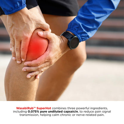 SportPharm WasabiRub Super Hot Sports Topical Pain Relief Gel SportPharmBuy Supplements Australia