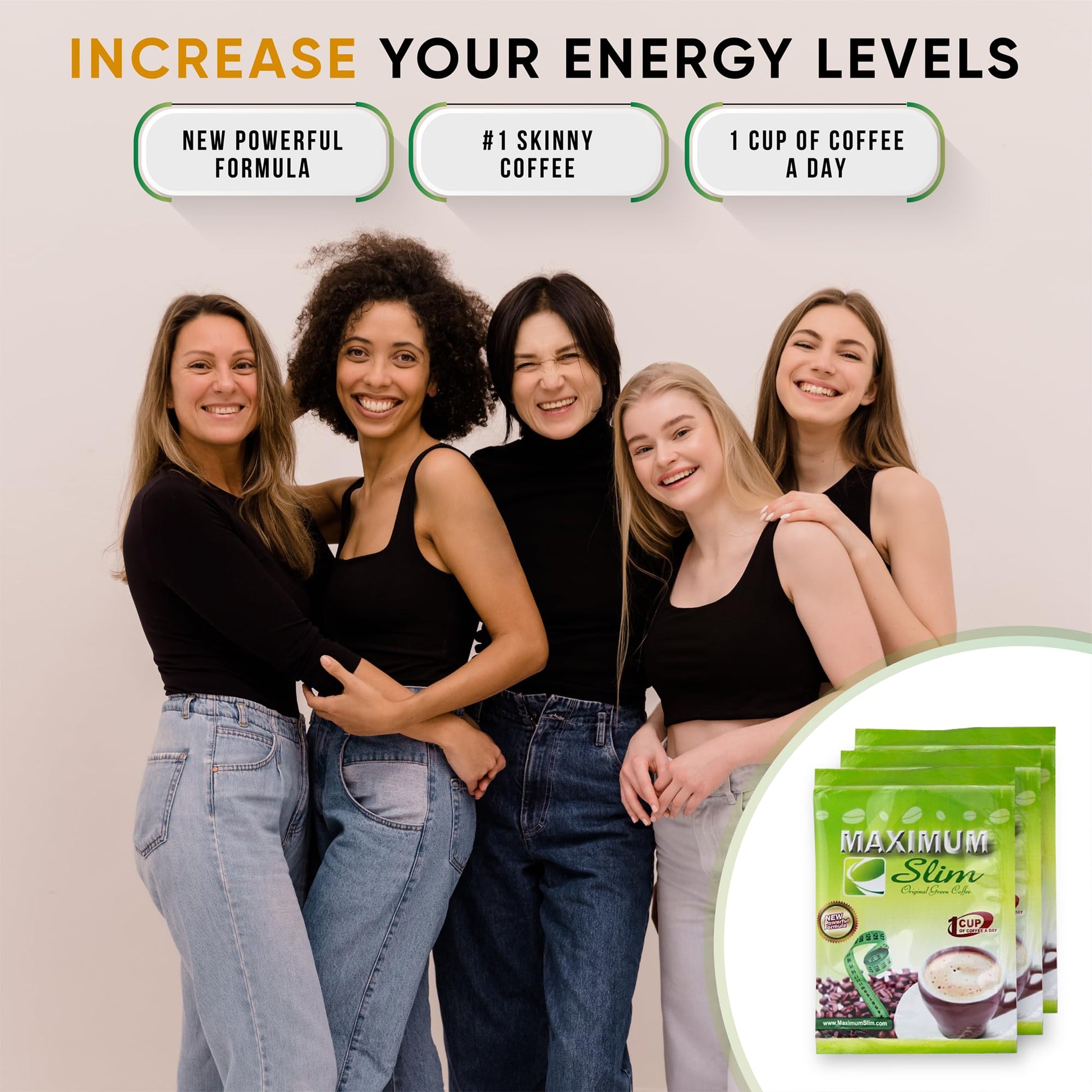 Premium Coffee BOOSTS your Metabolism DETOXES your Body & CONTROLS your Appetite Maximum SlimBuy Supplements Australia