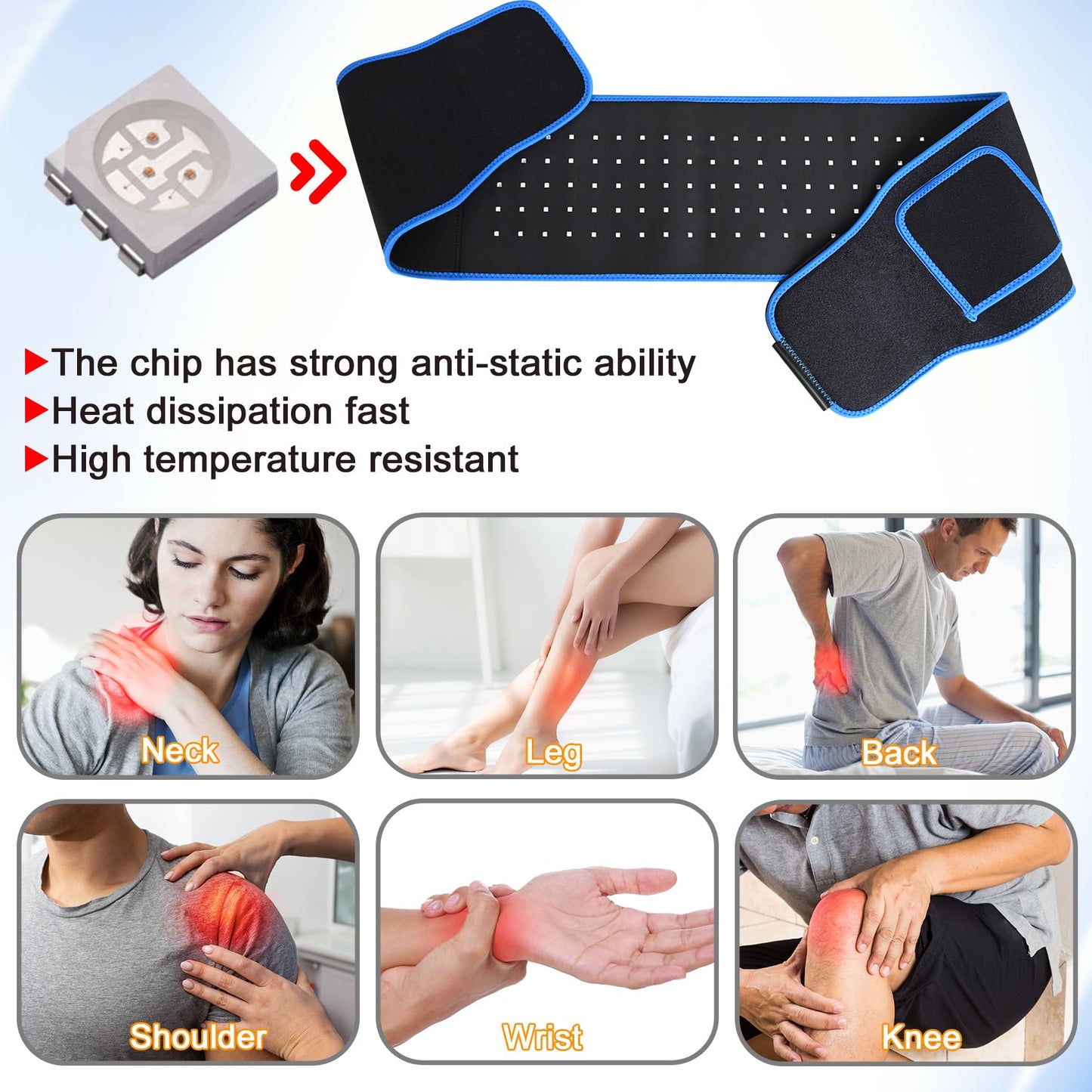 Red Light Therapy Belt, Infrared Light Therapy Red Light Therapy Device, Infrared Light Therapy Wrap LoqumloiBuy Supplements Australia