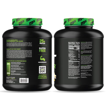 MusclePharm Combat Protein Powder, Banana Cream - 4 lb - Gluten Free - 52 Servings Muscle PharmBuy Supplements Australia