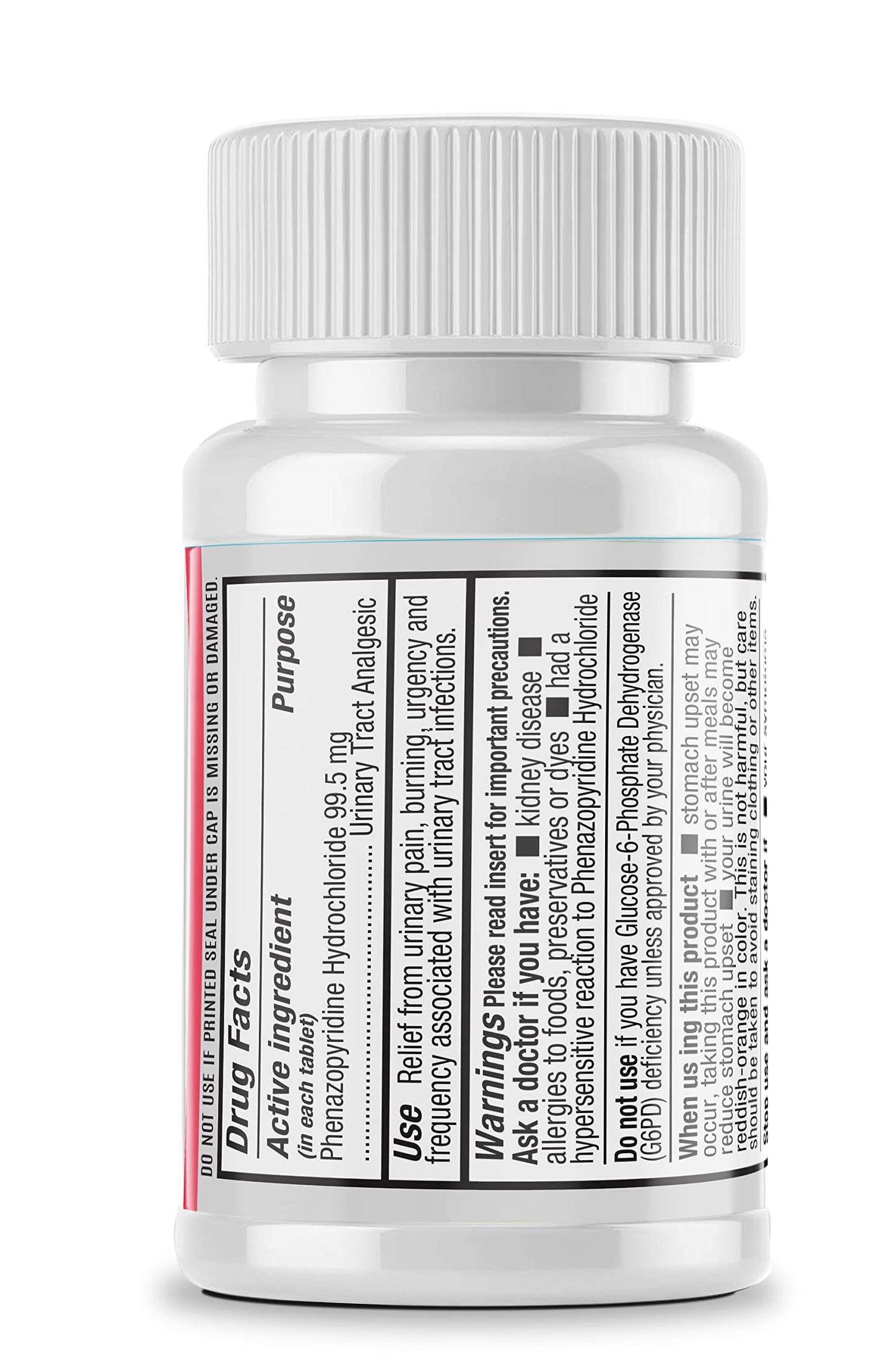 Safrel Urinary Pain Relief | UTI Relief | Fast Acting | Bladder Discomfort & Pain Relief | Phenazopyridine Hydrochloride 99.5mg (28 Count) SafrelBuy Supplements Australia