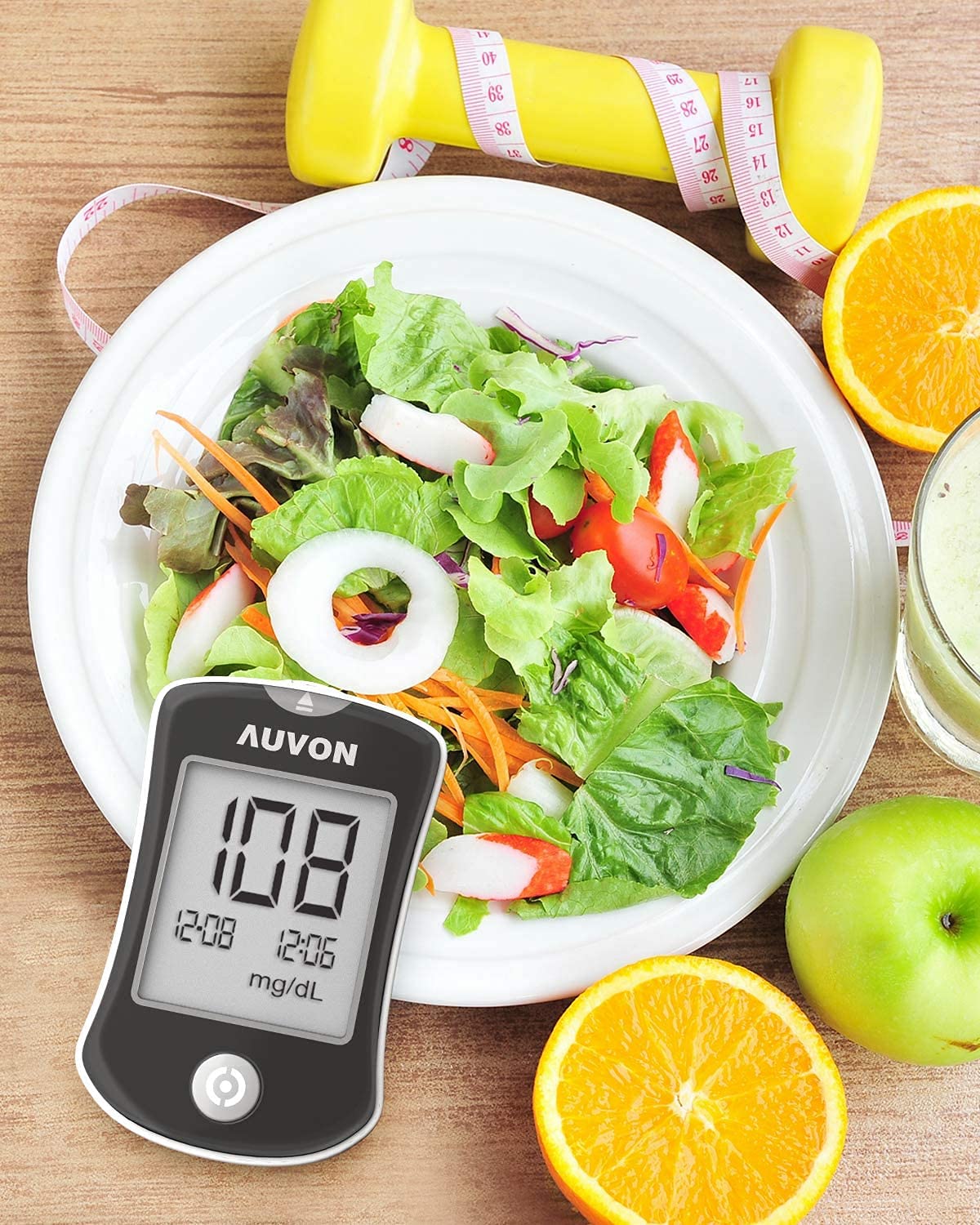AUVON Blood Glucose Monitor Kit, High Accuracy Blood Sugar Test Kit AUVONBuy Supplements Australia