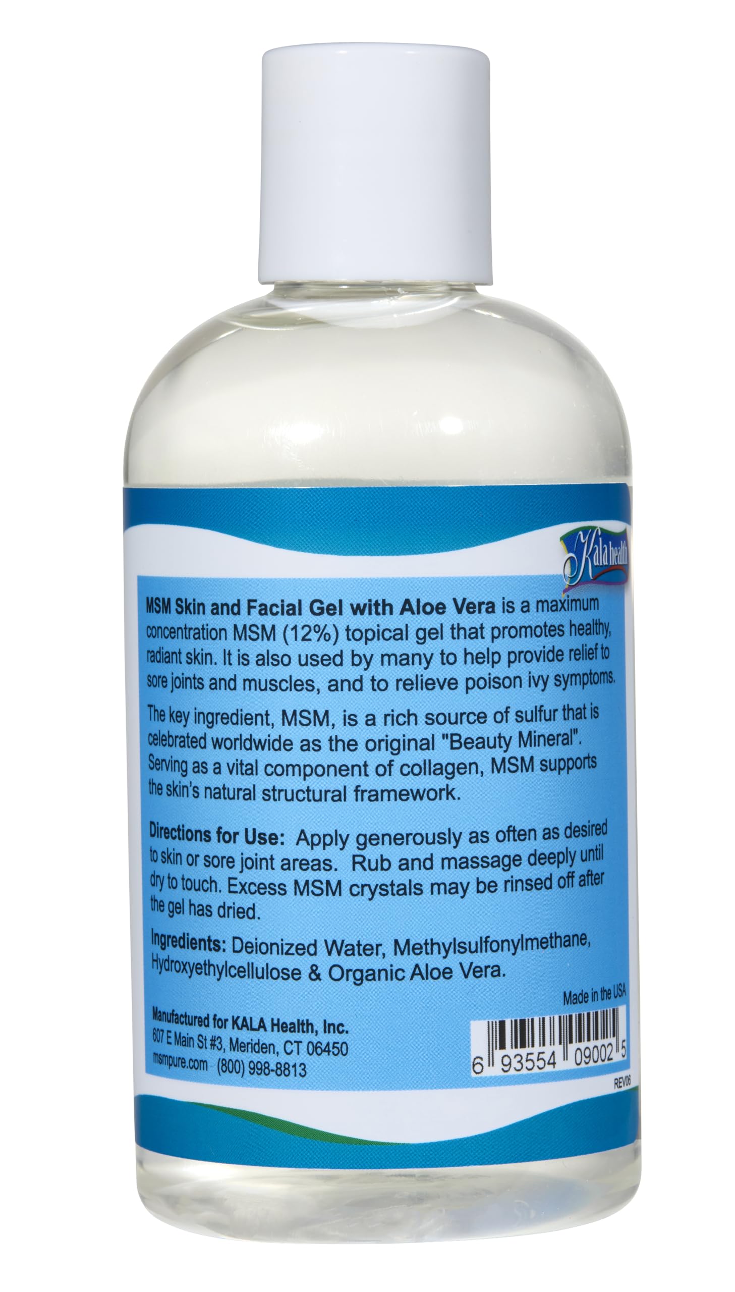 KALA HEALTH MSMPure MSM Coarse Flakes 8.8oz and MSM Gel With Organic Aloe 8oz Bundle KALA HEALTHBuy Supplements Australia