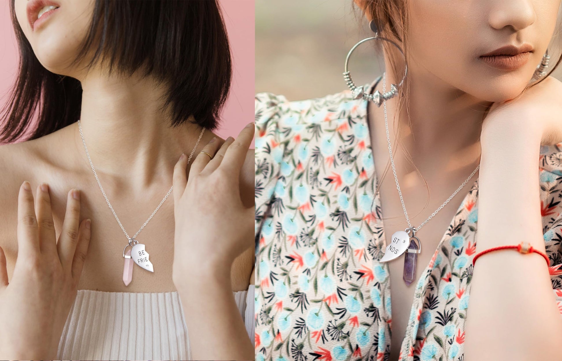PESOENTH Best Friend Necklace for 2 Girls Gifts- BFF Friendship Necklaces Women Matching PESOENTHBuy Supplements Australia