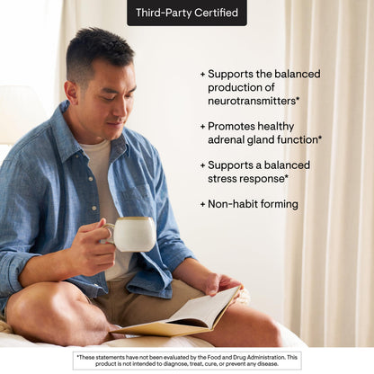 THORNE - Emotion Balance Support - Supports Mood & Stress Management* - Vitamins B6, B12 & C, 5-HTP, GABA, Rhodiola, Folate (5-MTHF) & L-Tyrosine - Third-Party Certified - Gluten-Free - 120 Capsules THORNEBuy Supplements Australia