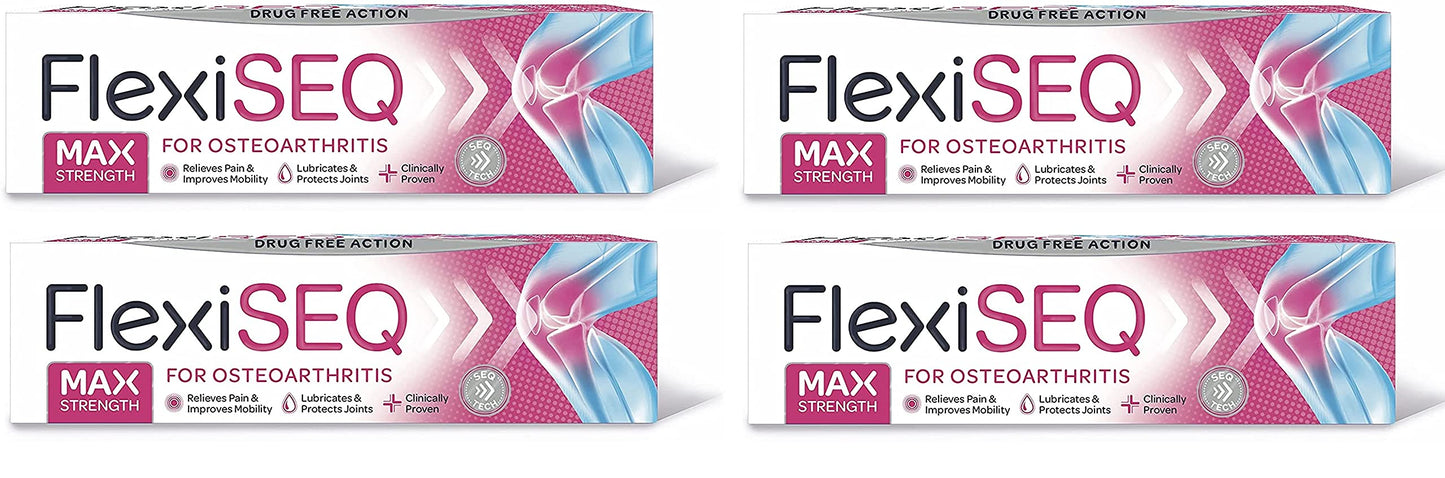 FLEXISEQ 50G GEL **** VALUE 4PK **** (Pain associated with Osteoarthritis) FlexiseqBuy Supplements Australia