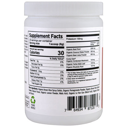 Pure Planet Organic Power Beets Preworkout Berry Burst 160 g