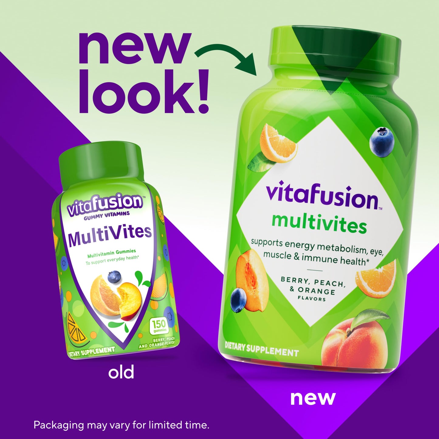 Vitafusion Adult Gummy Vitamins, 120 Count VitafusionBuy Supplements Australia
