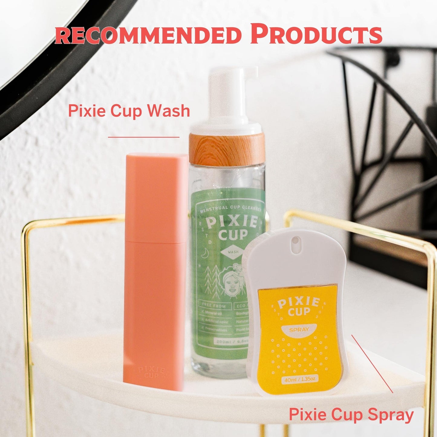 Pixie Menstrual Cup & Tampon Applicator + Period Cup Remover - Make Insertion & Removal Easy Pixie CupBuy Supplements Australia