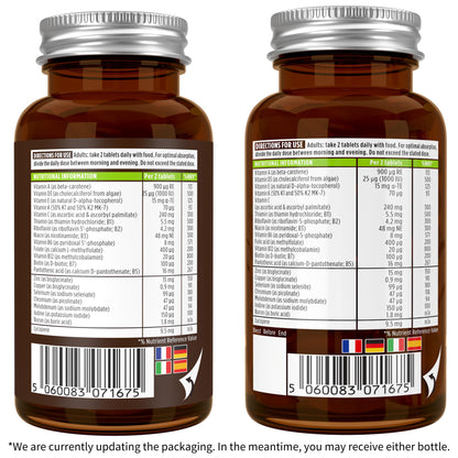 Igennus Methylated Men's Multivitamin with 22 Actives, All-Day Nutrient Delivery, Pure & Clean, Methylfolate & Methylcobalamin Igennus Healthcare NutritionBuy Supplements Australia